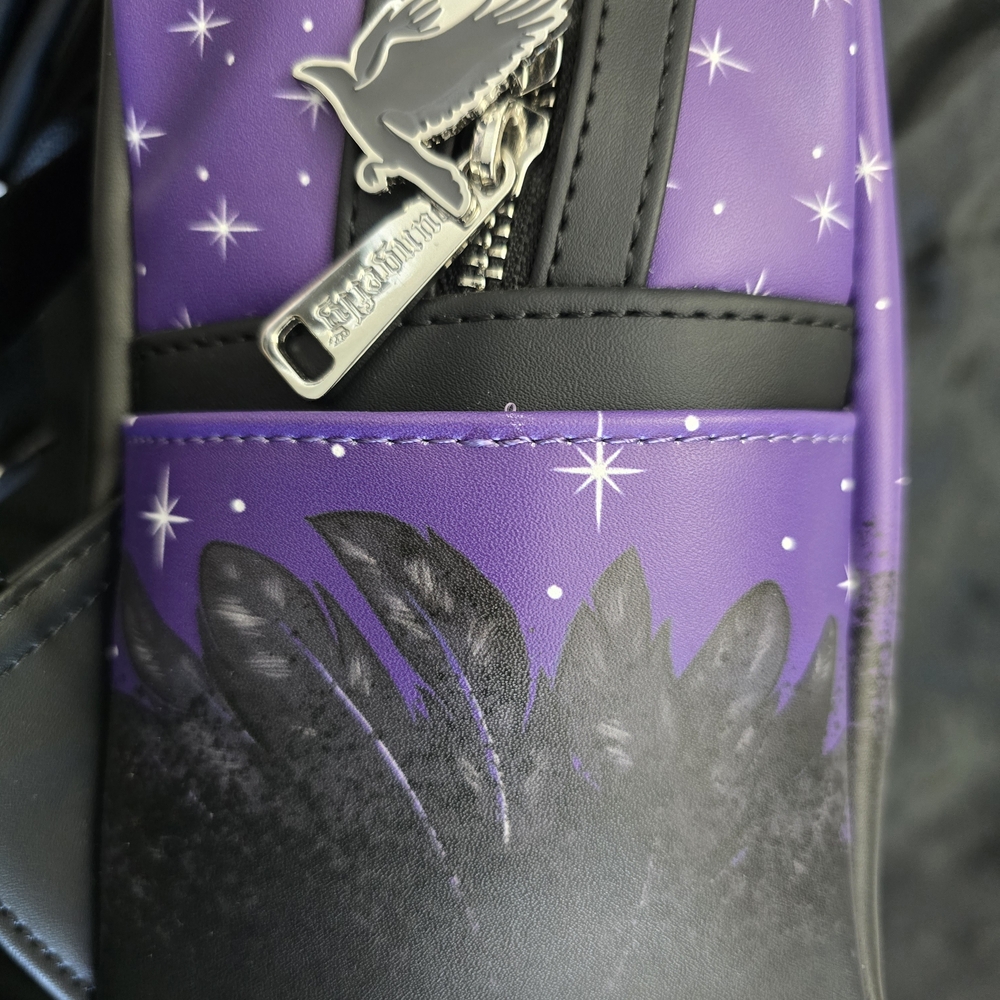 Loungefly Black and Purple Midnight Dream Backpack - Picture 3 of 3